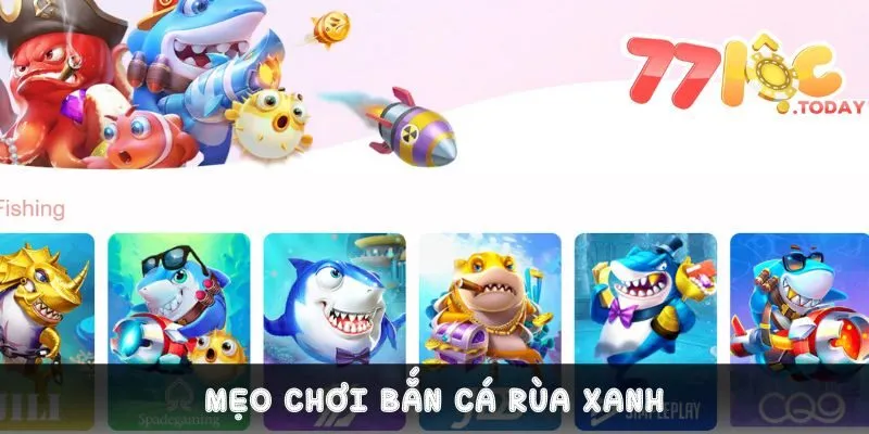 Hé lộ một số mẹo chơi bắn cá rùa xanh thắng lớn